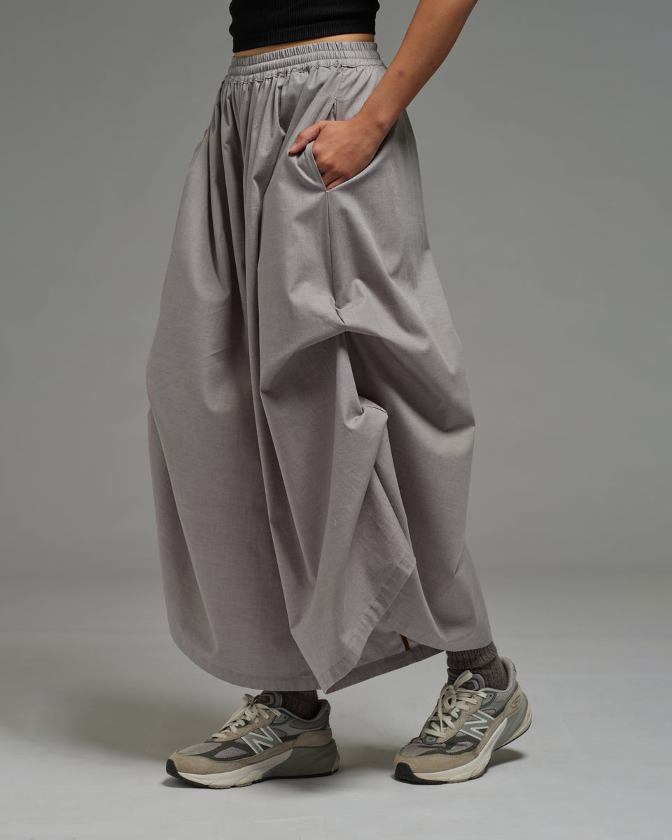 AAKAM Multi Studded Cotton Pants （Gray） AAKAM】Multi Studded Cotton Pants | OUR BRAND,AAKAM