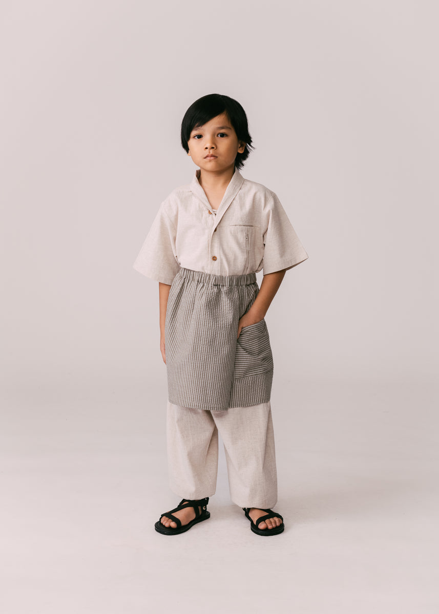 Kids: Alir Samping (Olive Stripe) – …