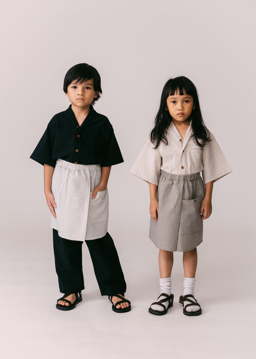 Kids: Alir Samping (Olive Stripe) – …