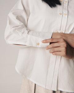 Women: The Collared Shirt (White)