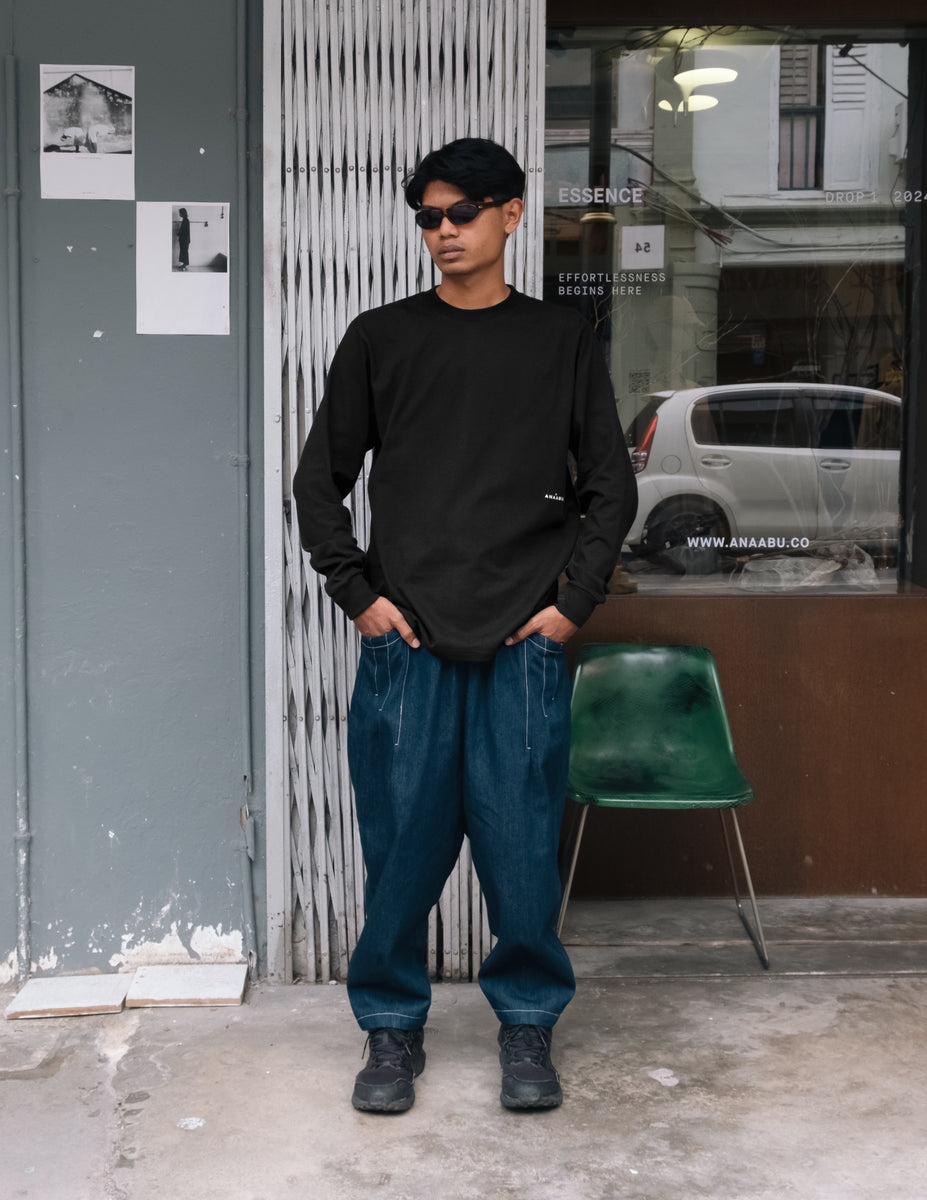 Unisex: KEDAI FIZIKAL BLACK T JB (Long Sleeve) – ANAABU.CO