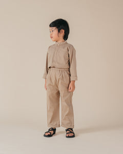 Kids: Erat Baju Melayu Set (Brown)