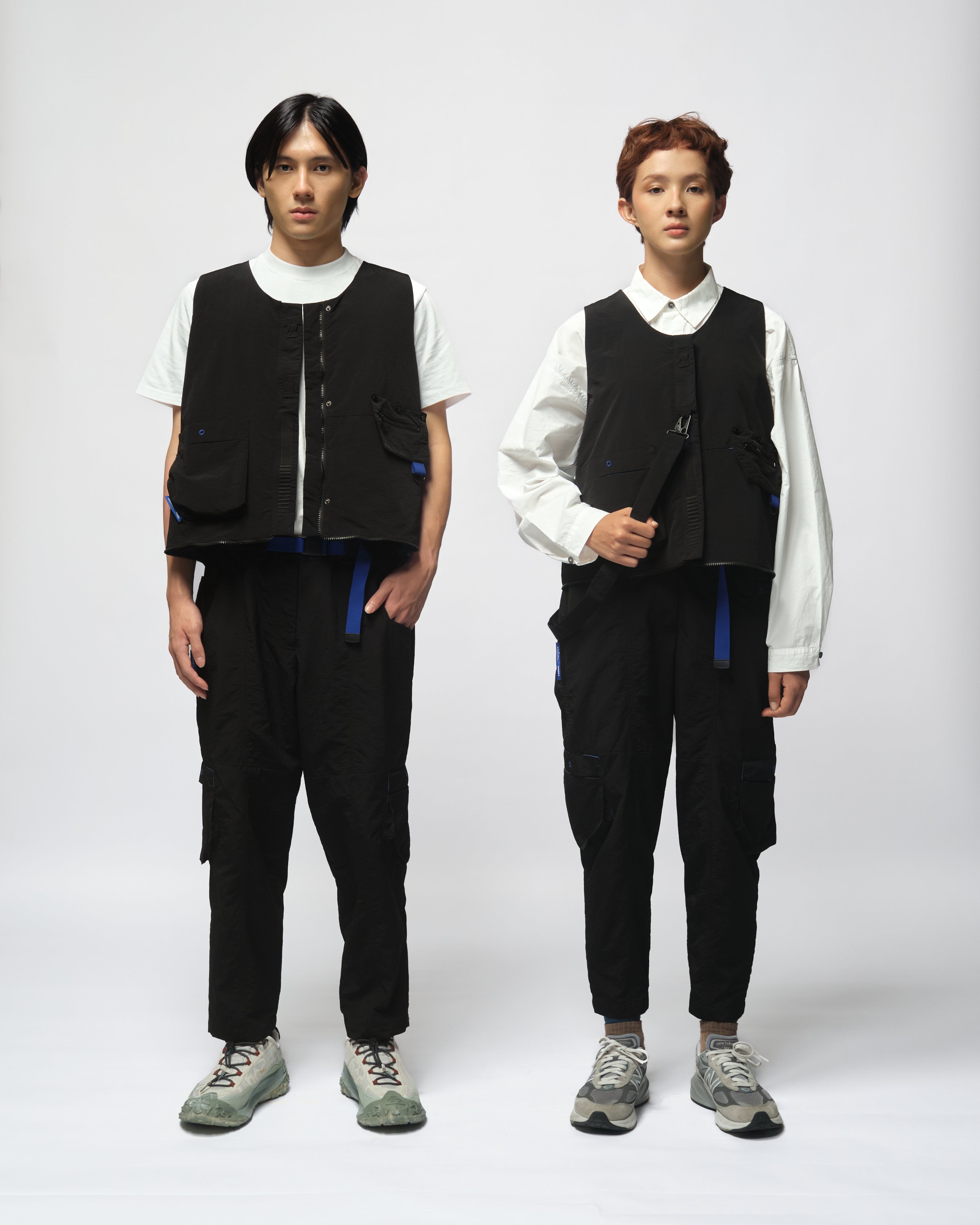 Unisex: Utility Vest Tote (Black)