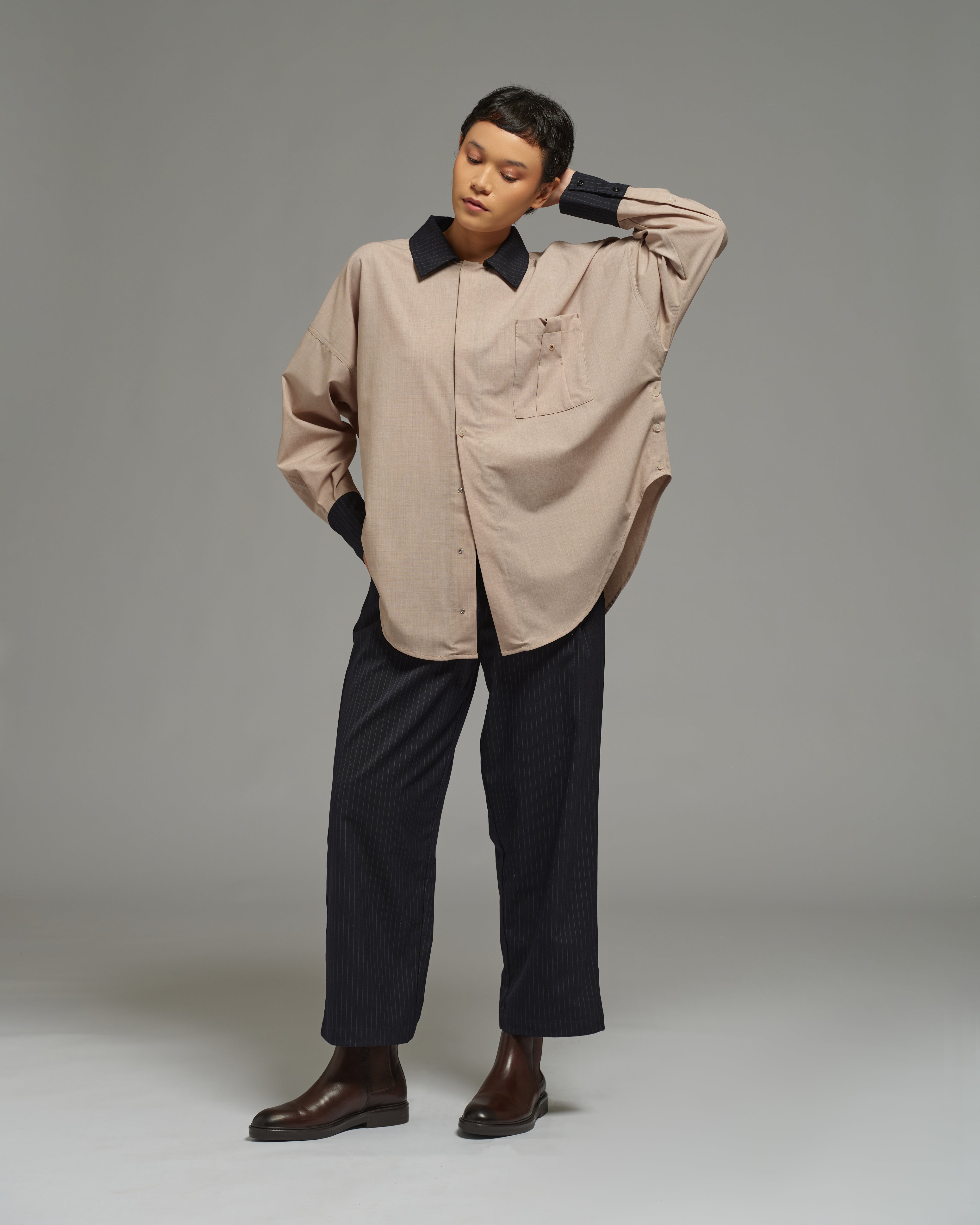 Unisex: The Batwing Shirt (Taupe)