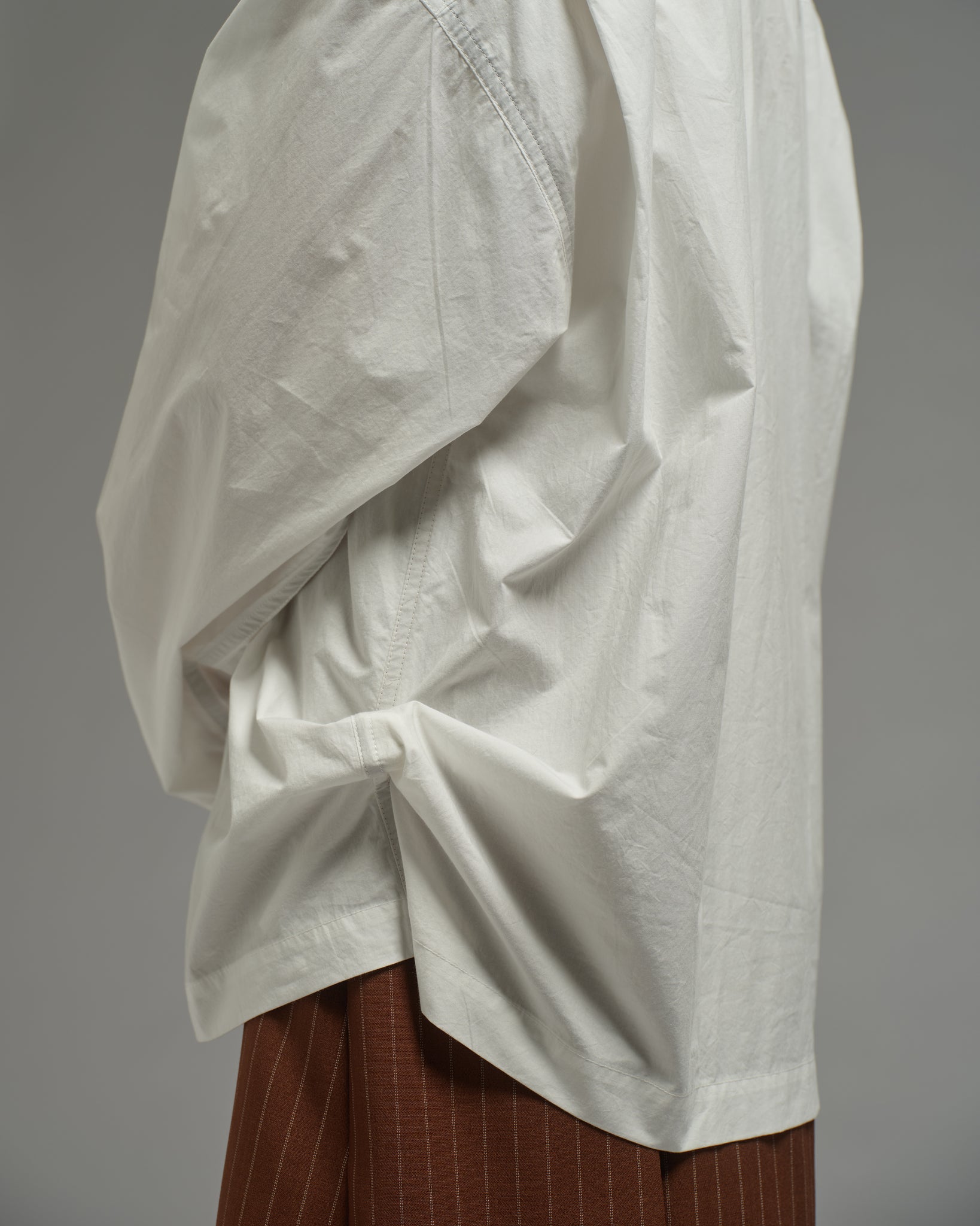 Unisex: Collared Shirt (Off White)