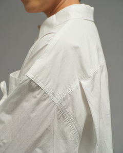Unisex: Collared Shirt (Off White)