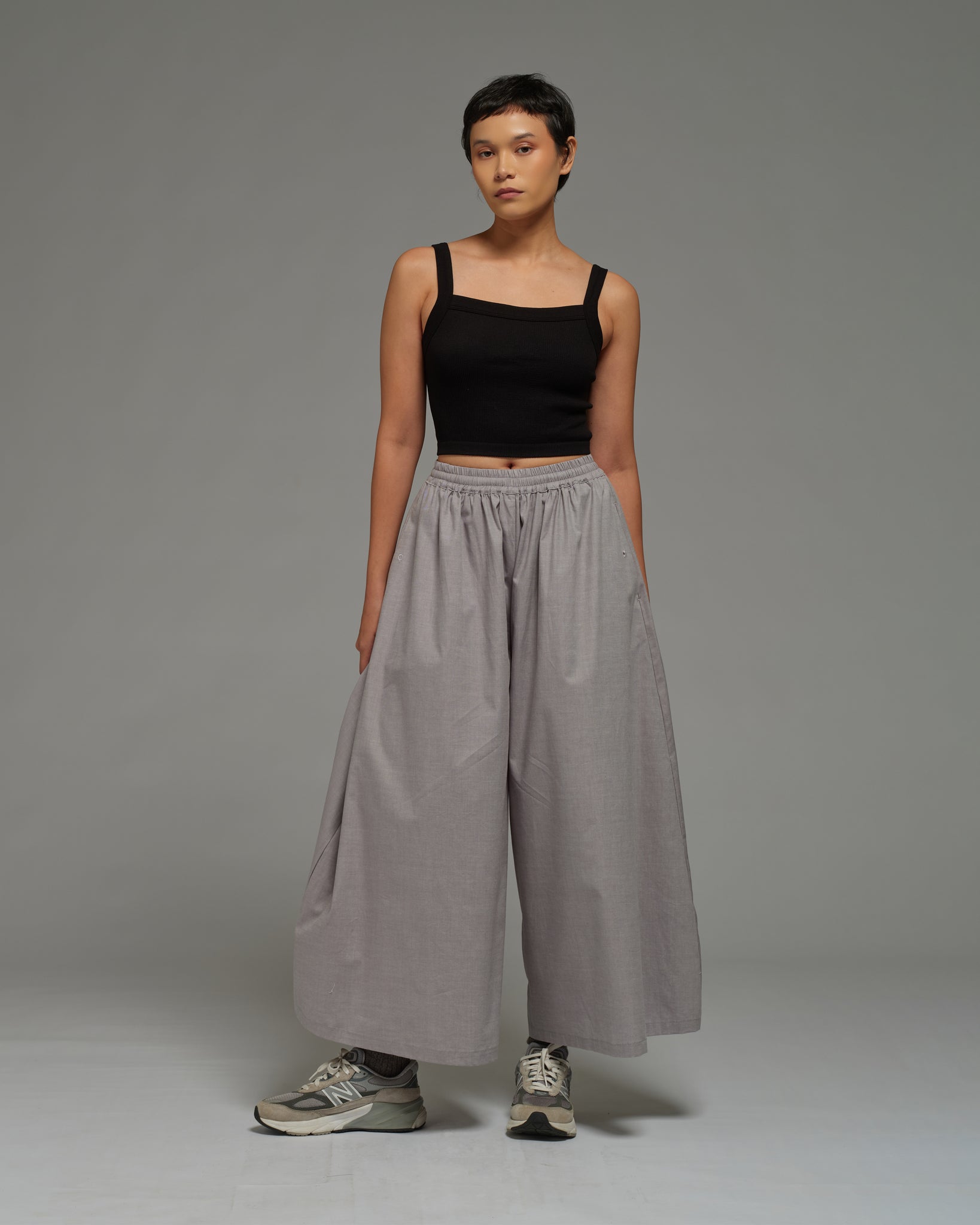 Unisex: Multi Hakama Pants (Grey)