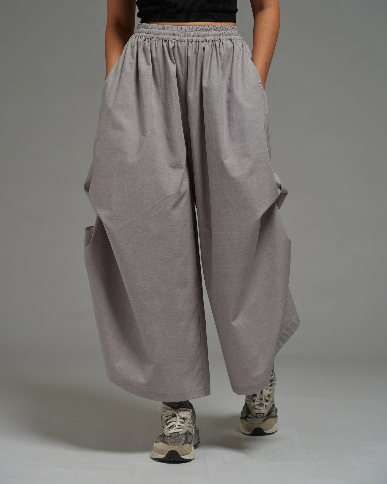 Unisex: Multi Hakama Pants (Grey)