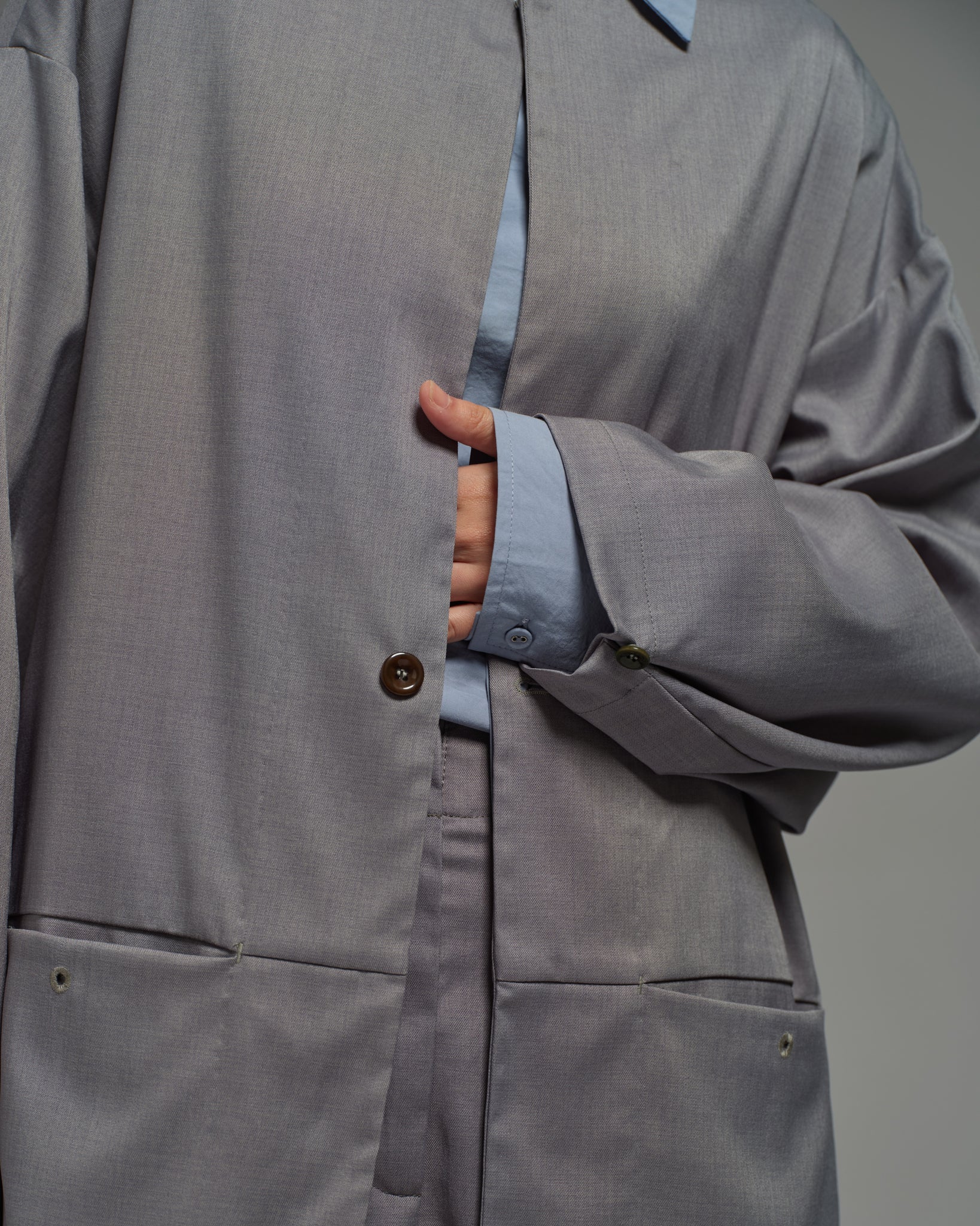 Unisex: The Overcoat (Grey)