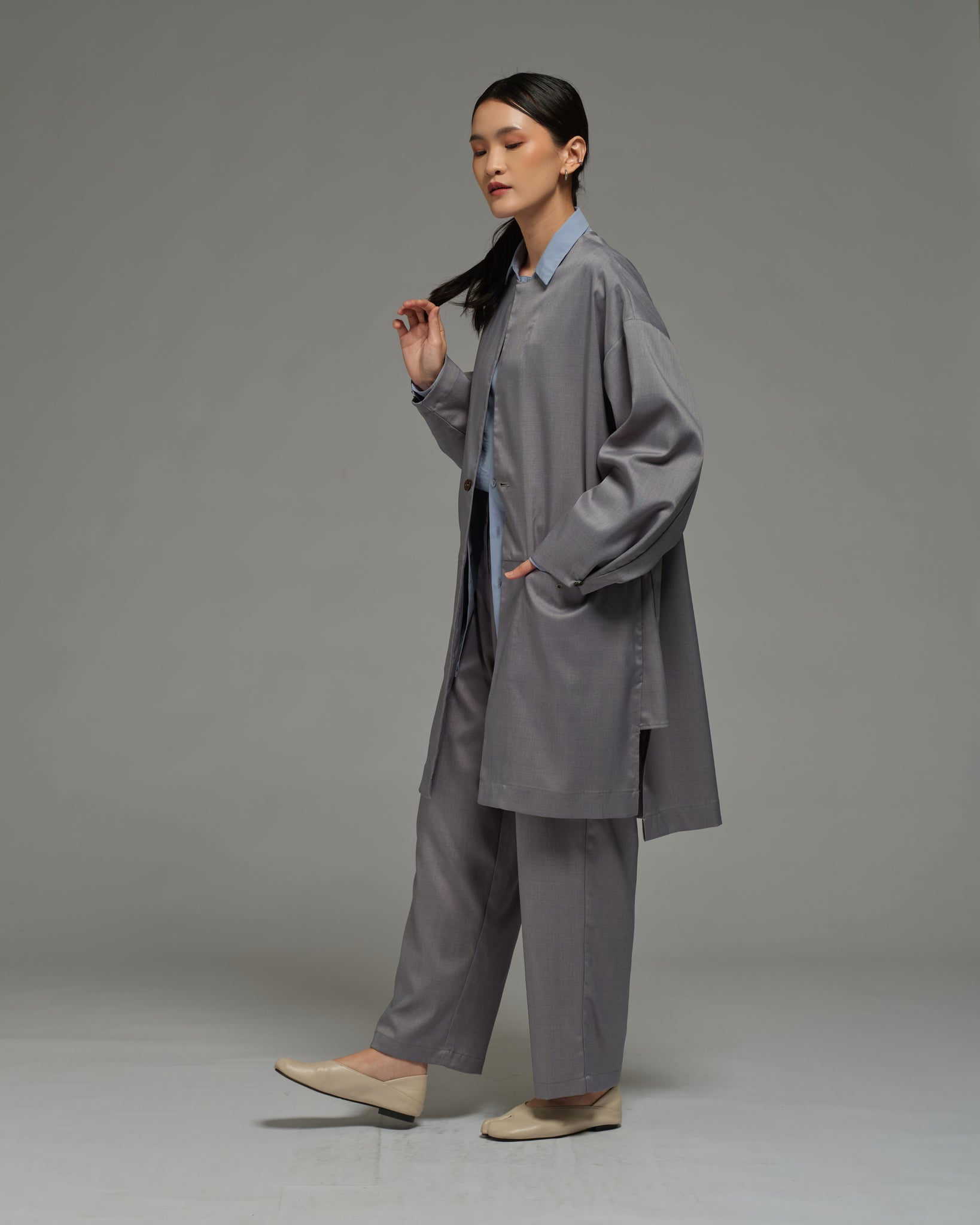 Unisex: The Overcoat (Grey)