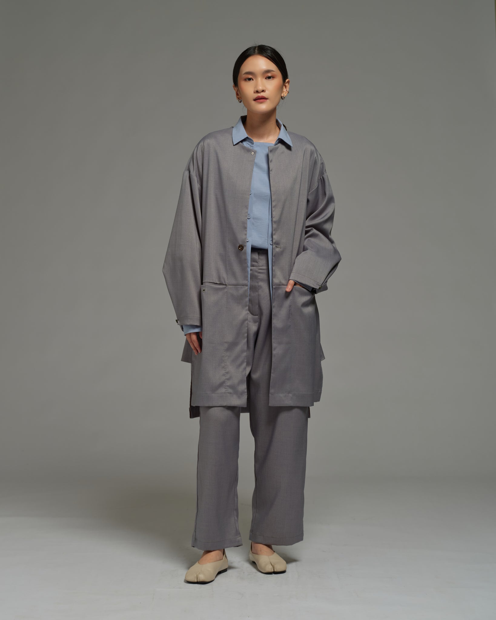 Unisex: The Overcoat (Grey)