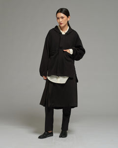 Unisex: The Hooded Sweater (Jersey Black)