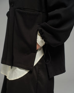 Unisex: The Hooded Sweater (Jersey Black)