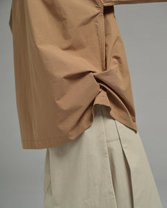 Unisex: Collared Shirt (Brown)
