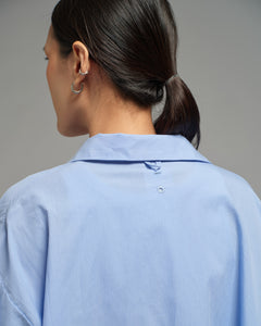 Unisex: Asymmetrical Shirt (Placid Blue)