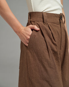 Unisex: Horseshoe Pants (Brown)