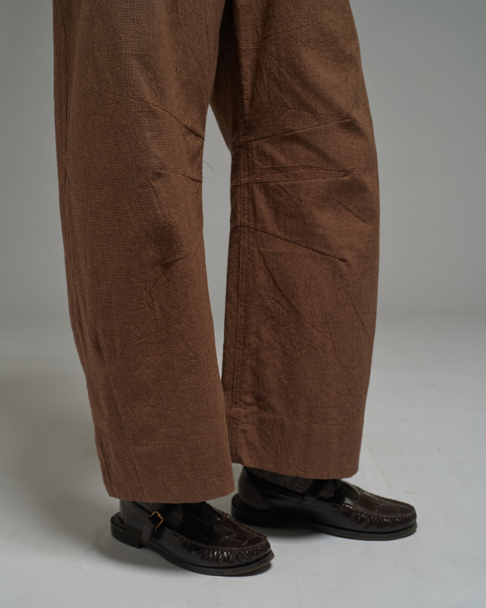 Unisex: Horseshoe Pants (Brown)