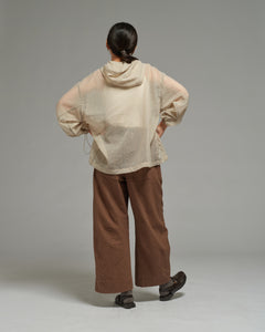 Unisex: The Hooded Jacket (Sand)