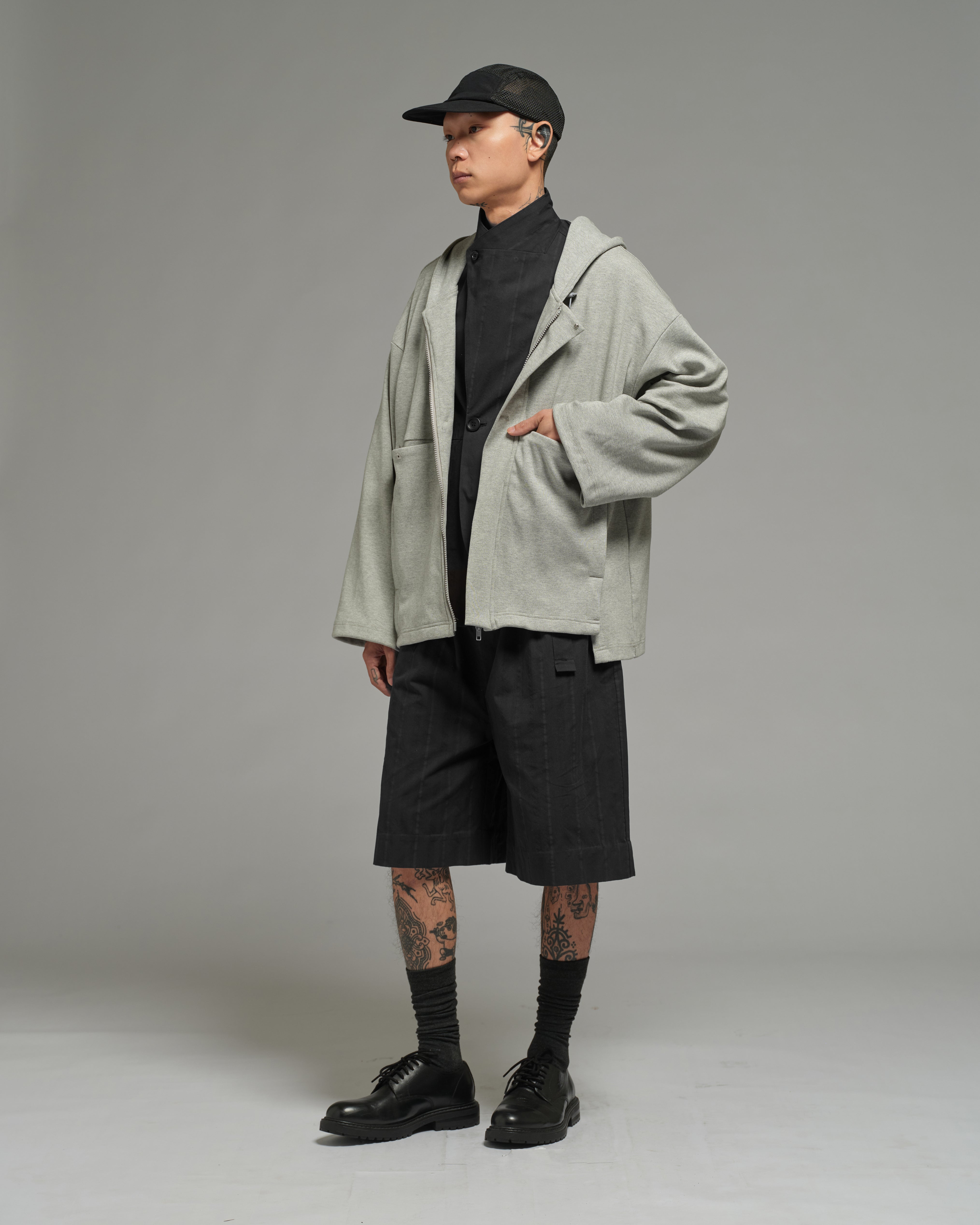 Unisex: The Hooded Sweater (Jersey Grey)