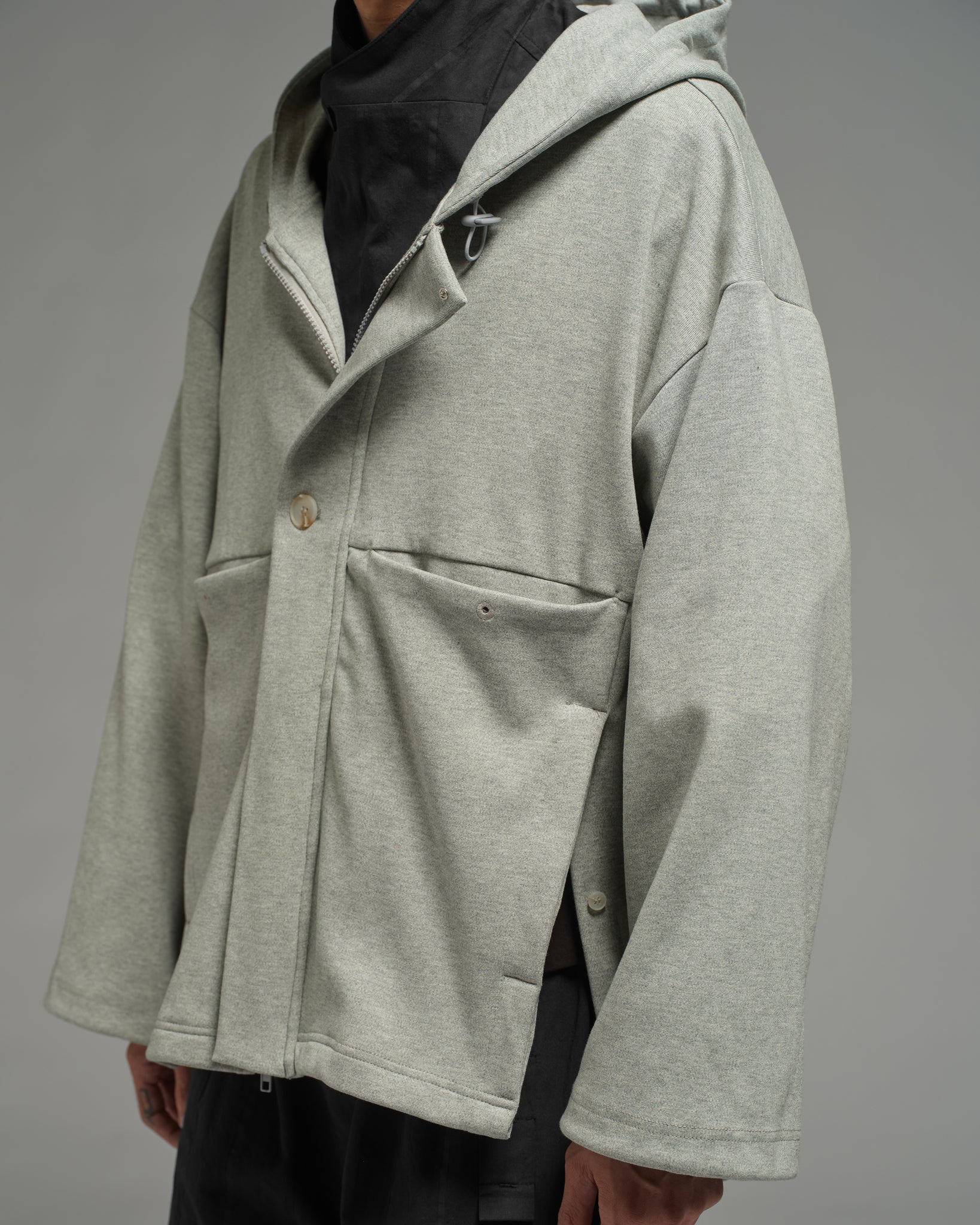 Unisex: The Hooded Sweater (Jersey Grey)
