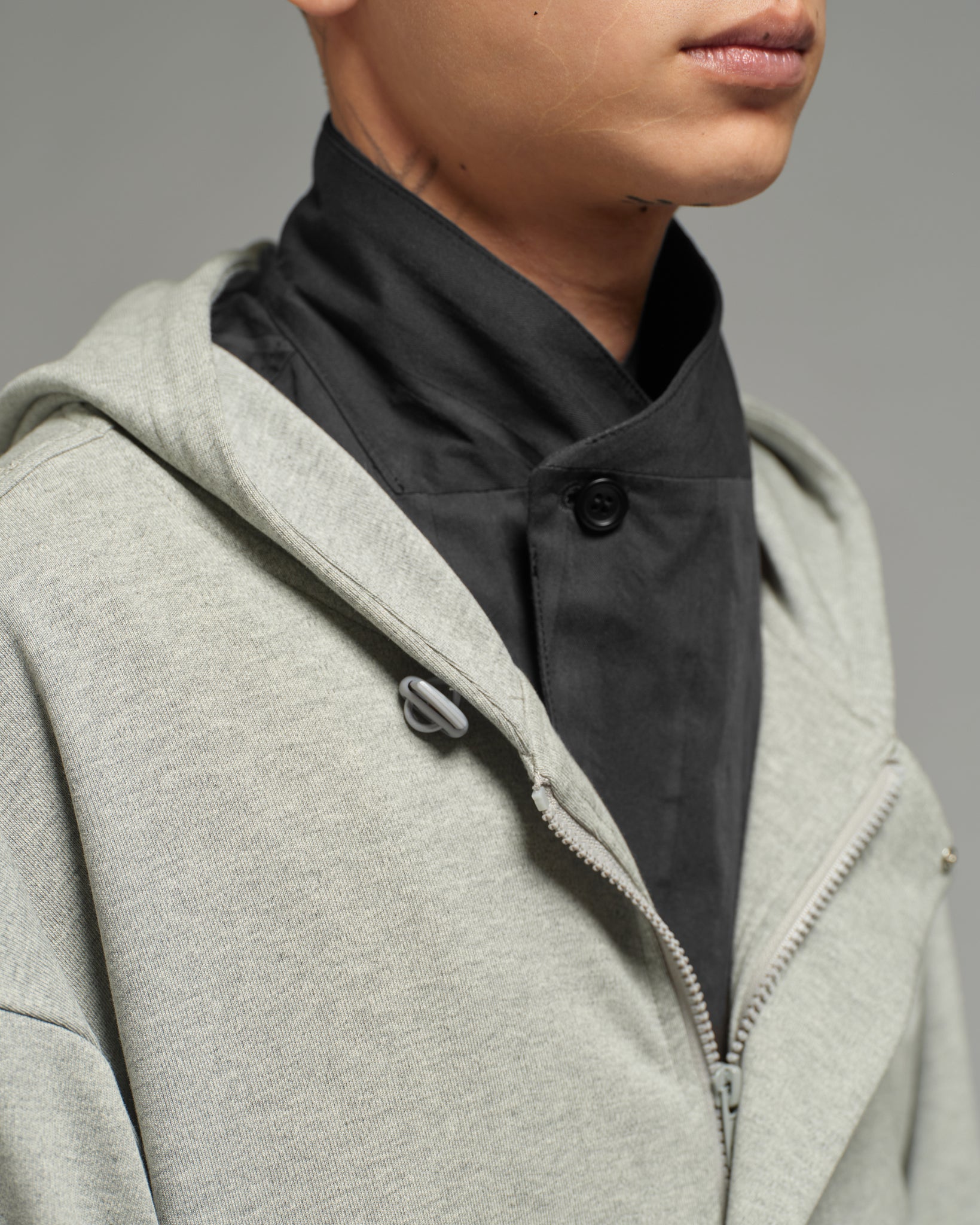 Unisex: The Hooded Sweater (Jersey Grey)