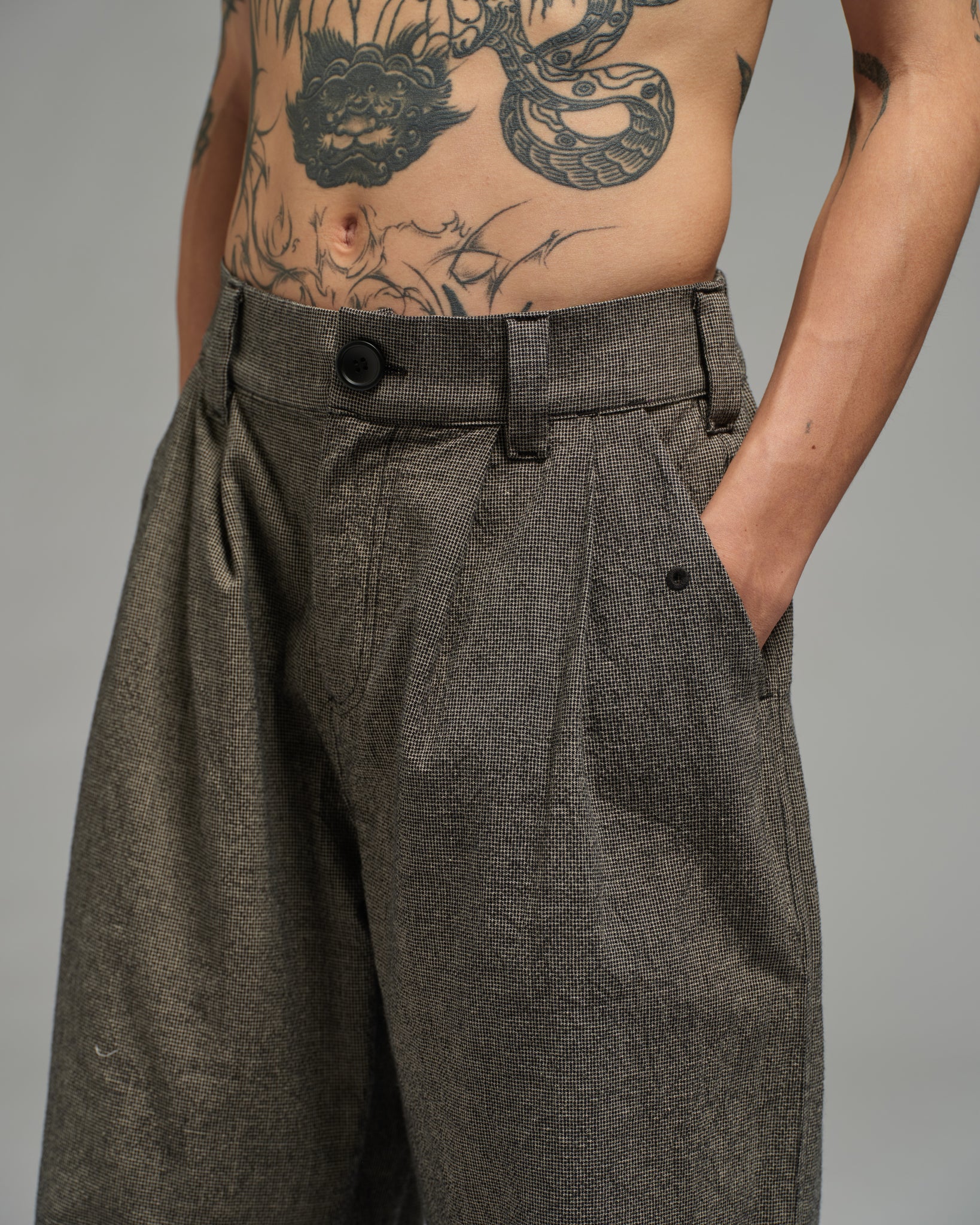Unisex: Horseshoe Pants (Grey)