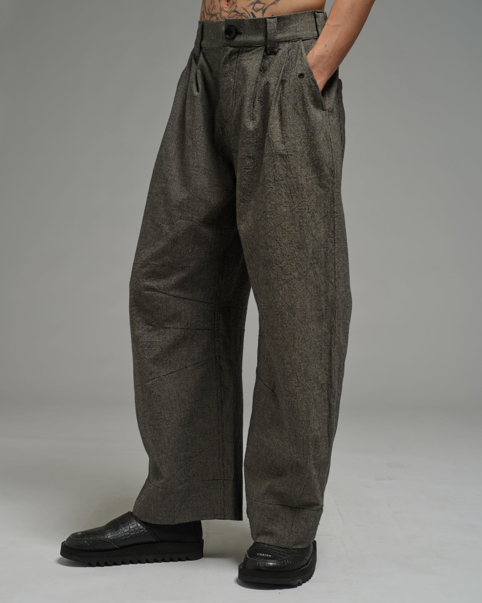 Unisex: Horseshoe Pants (Grey)