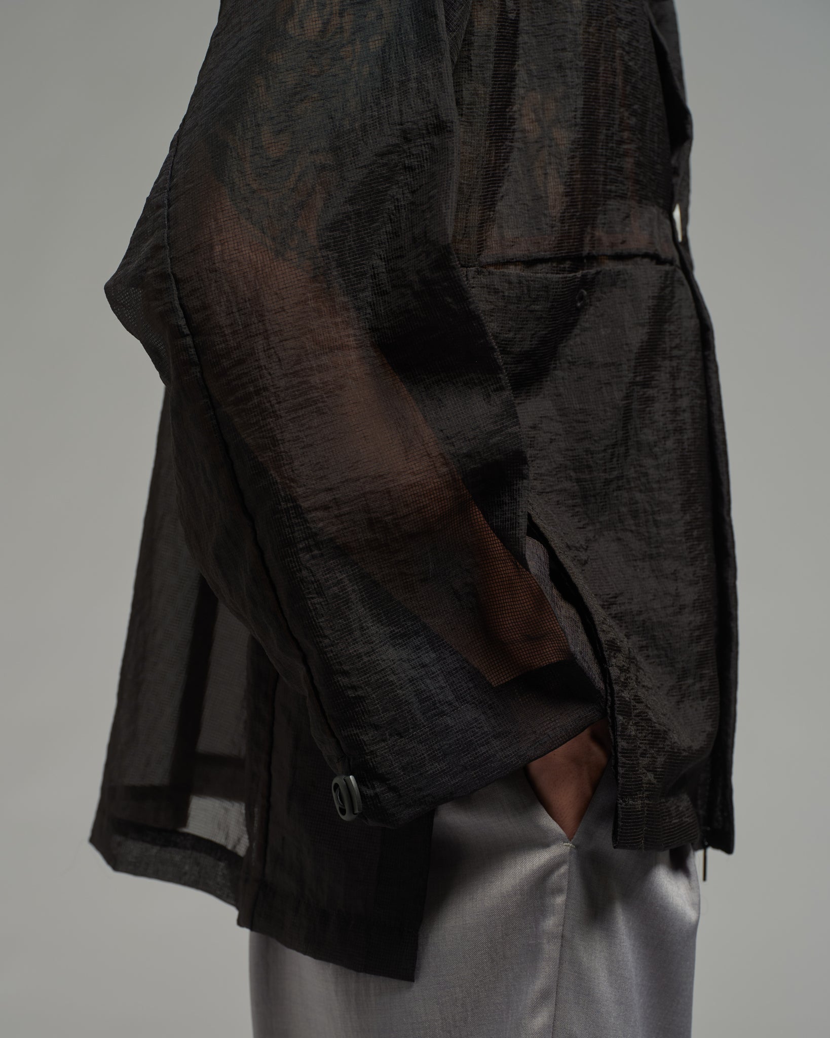 Unisex: The Hooded Jacket (Black)