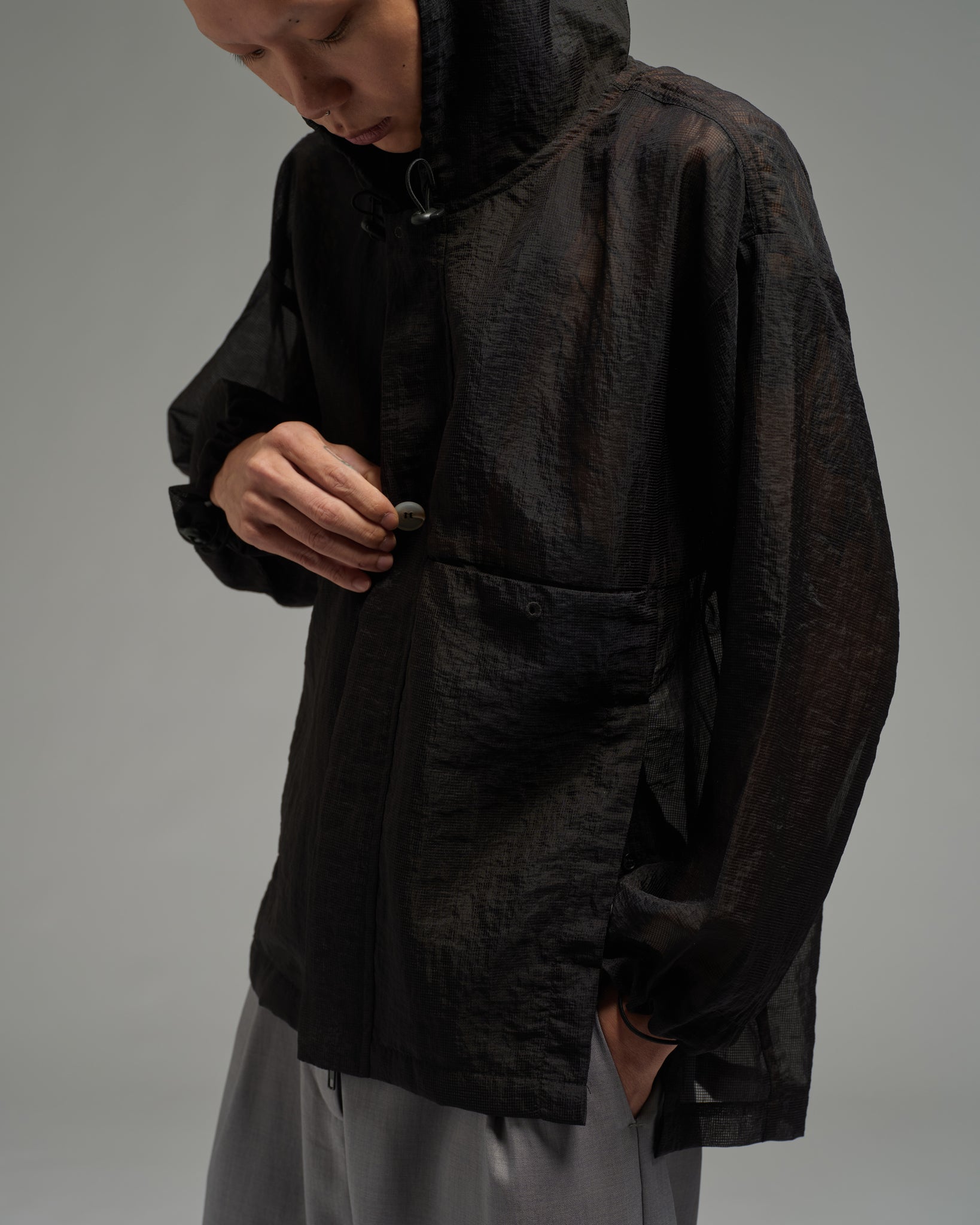 Unisex: The Hooded Jacket (Black)