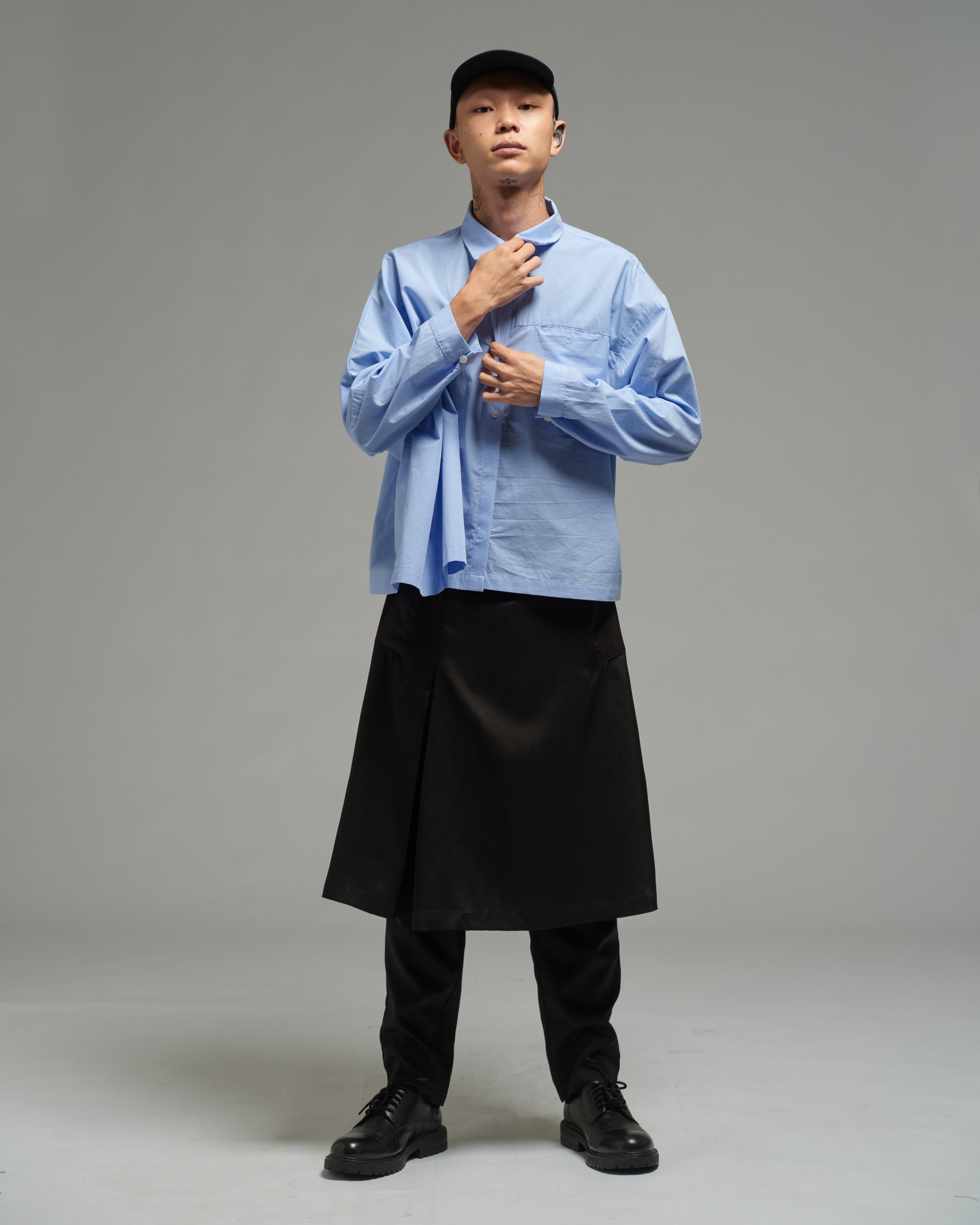 Unisex: Skirt Pants (Black)