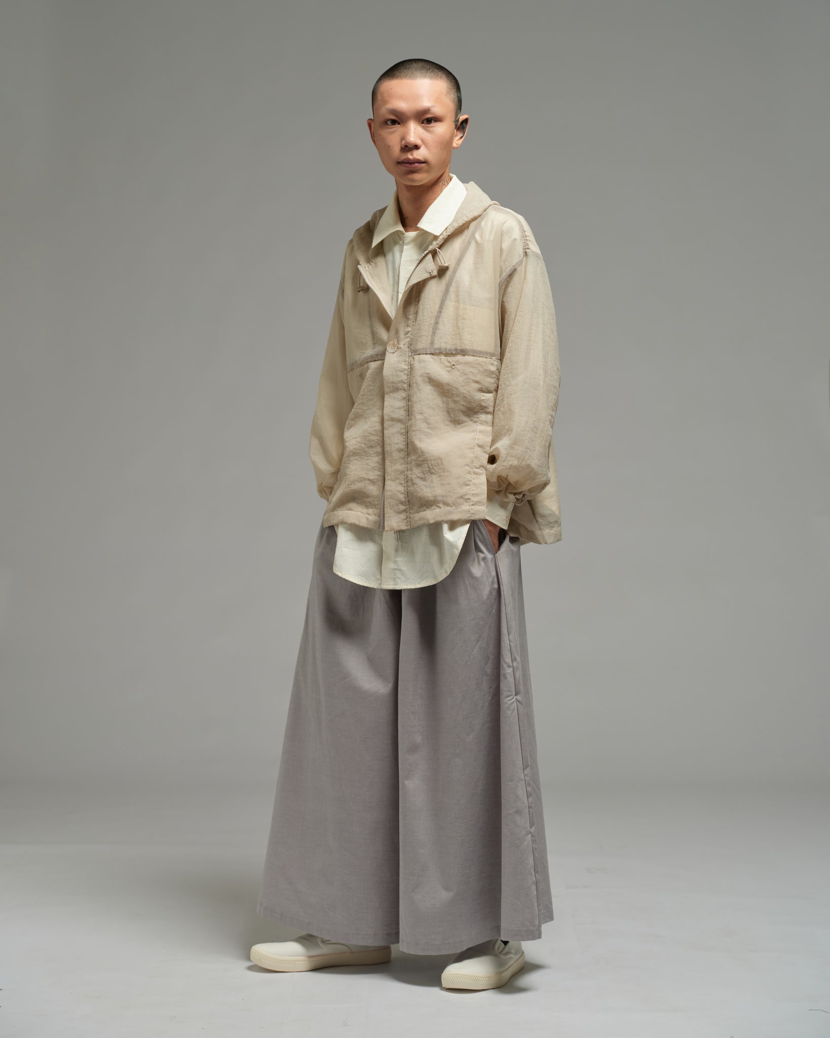 Unisex: Multi Hakama Pants (Grey)
