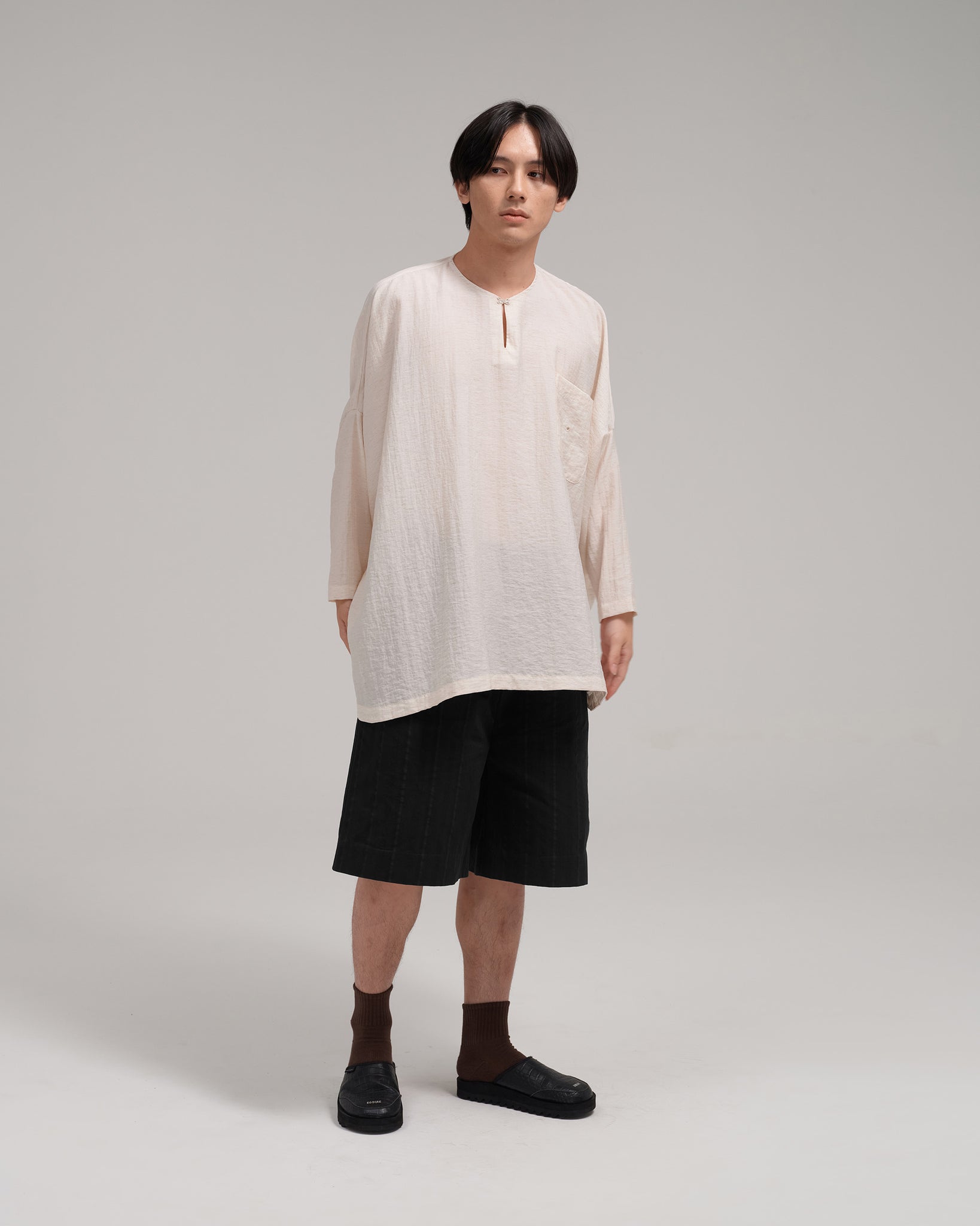 Unisex: The Batwing Top (Light Beige)