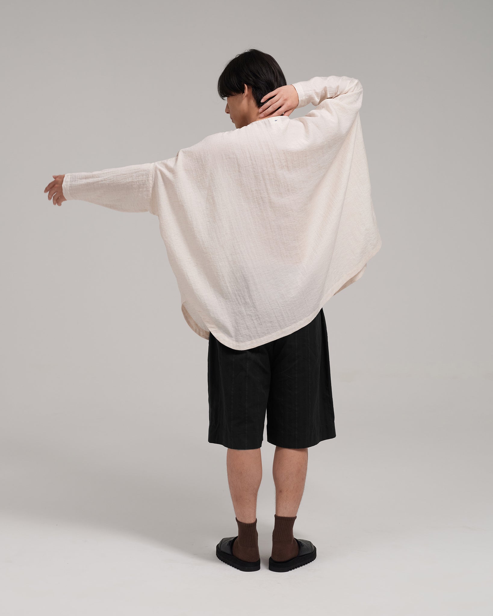 Unisex: The Batwing Top (Light Beige)