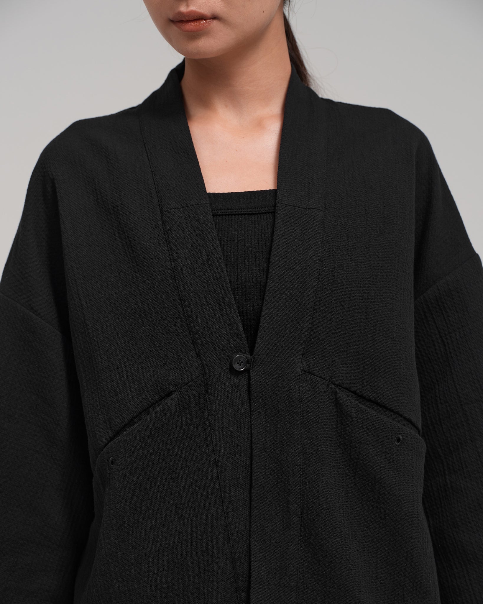 Unisex: The Kimono (Black)