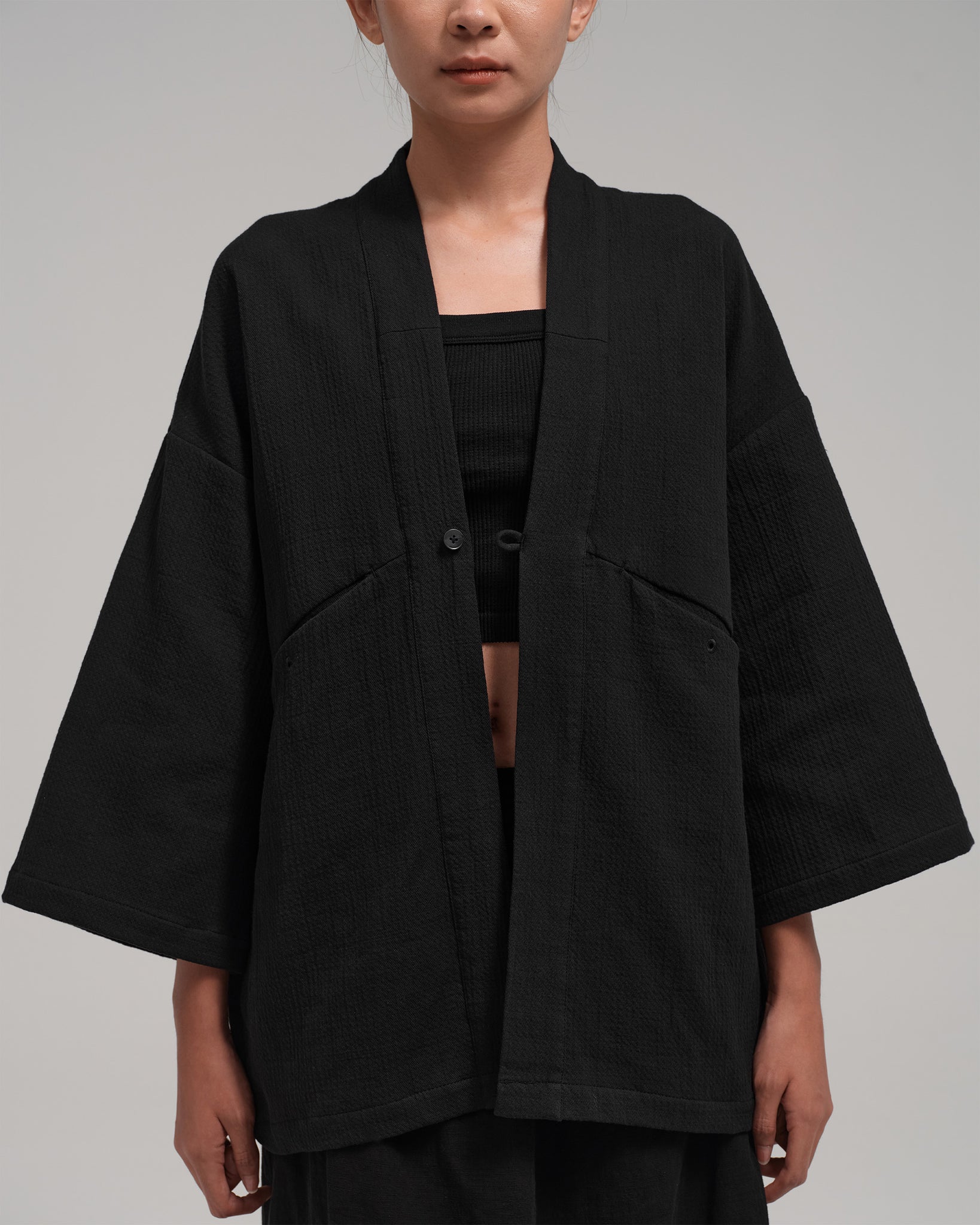 Unisex: The Kimono (Black)