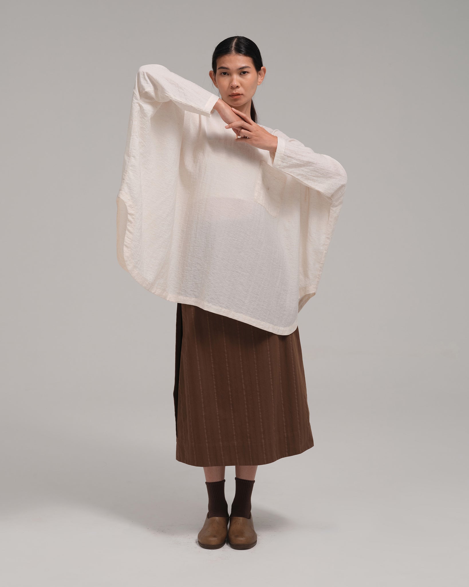 Unisex: The Batwing Top (Light Beige)