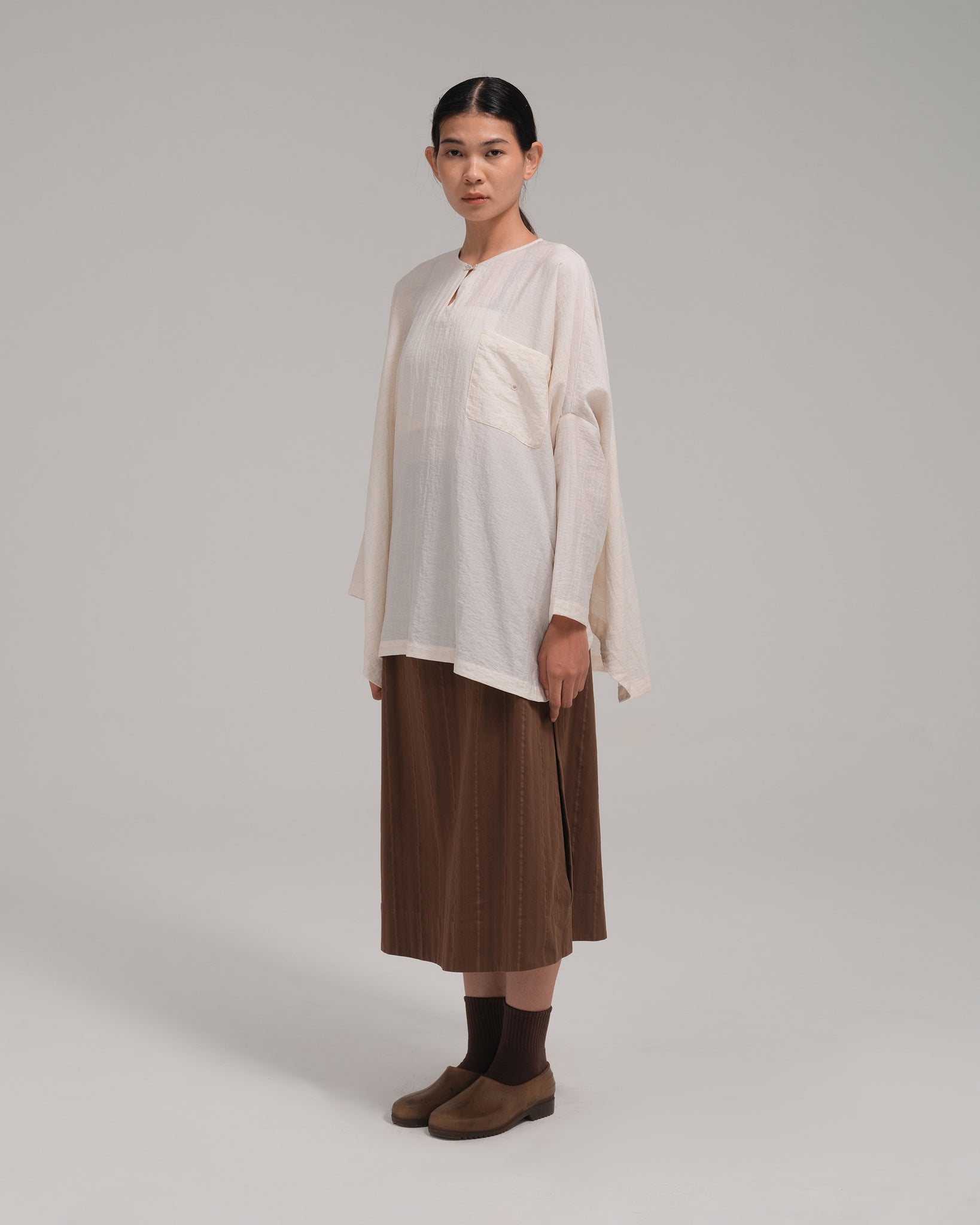 Unisex: The Batwing Top (Light Beige)