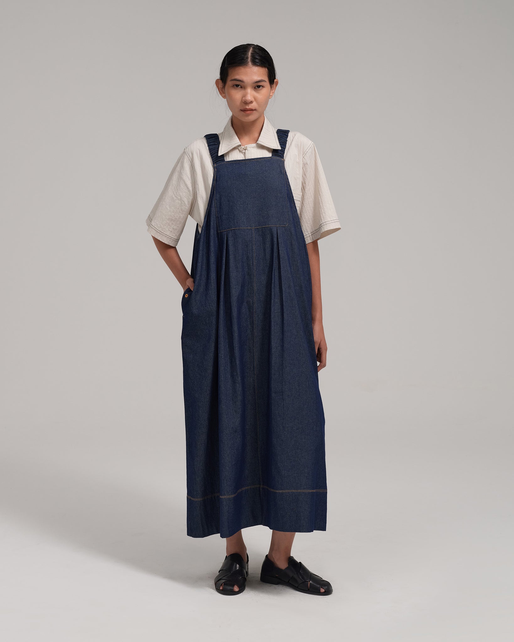 Women: The Pinafore Dress (Blue)