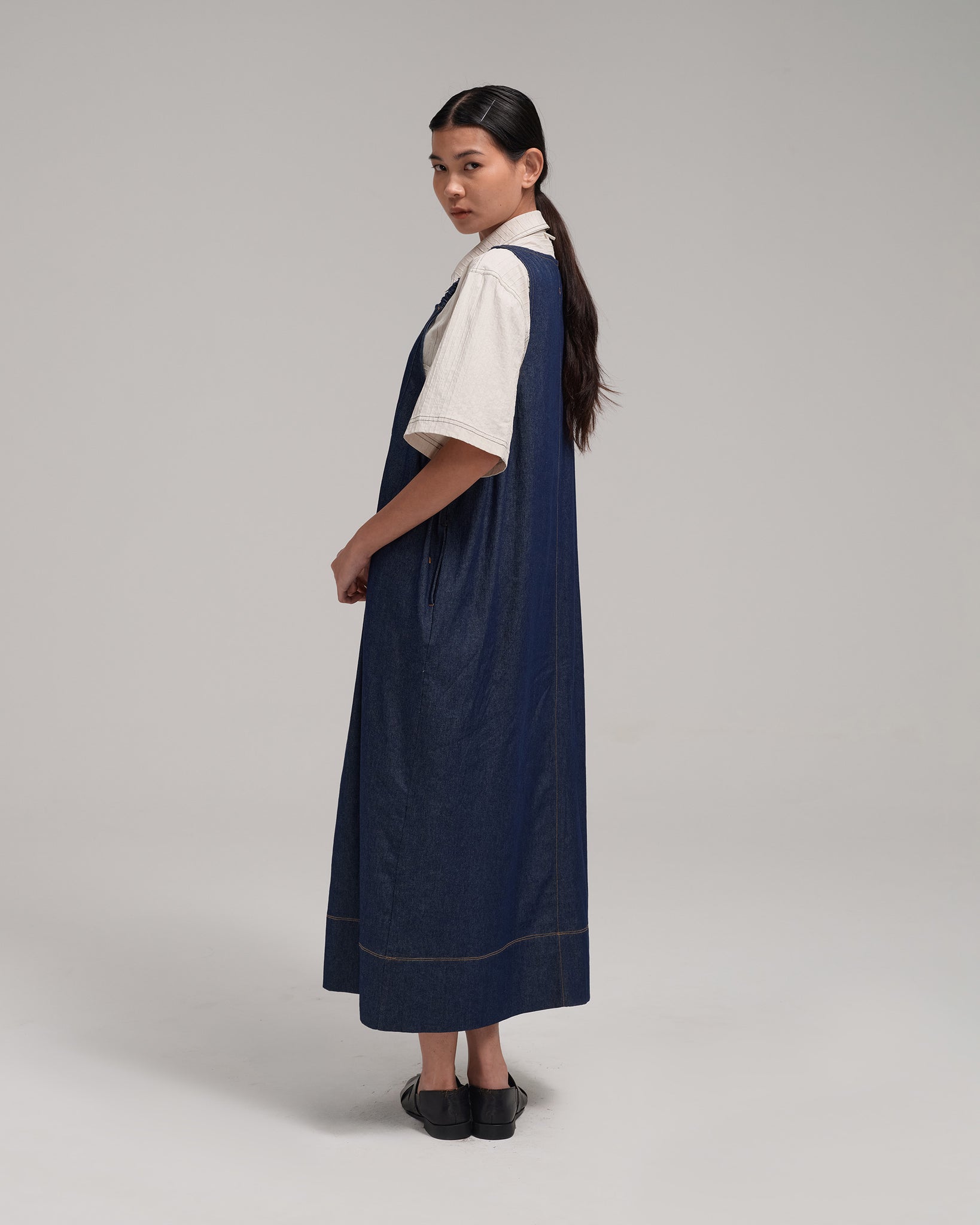 Women: The Pinafore Dress (Blue)