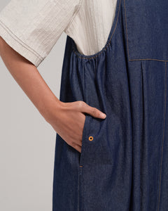 Women: The Pinafore Dress (Blue) – ANAABU.CO
