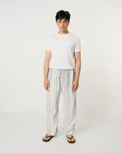 Unisex: There Loose Pants (Blue Stripe)