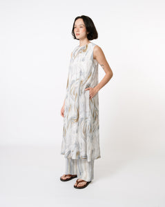 Women: Journey Loose Dress (Blue Marble)