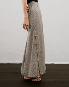 Women: Tiān Pencil Skirt (Blue Stripe)