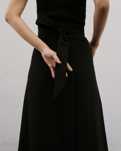 Women: Tàiyáng Pleated Skirt (Black)