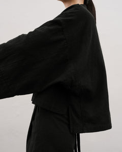 Women: Tàiyáng Boxy Top (Black)