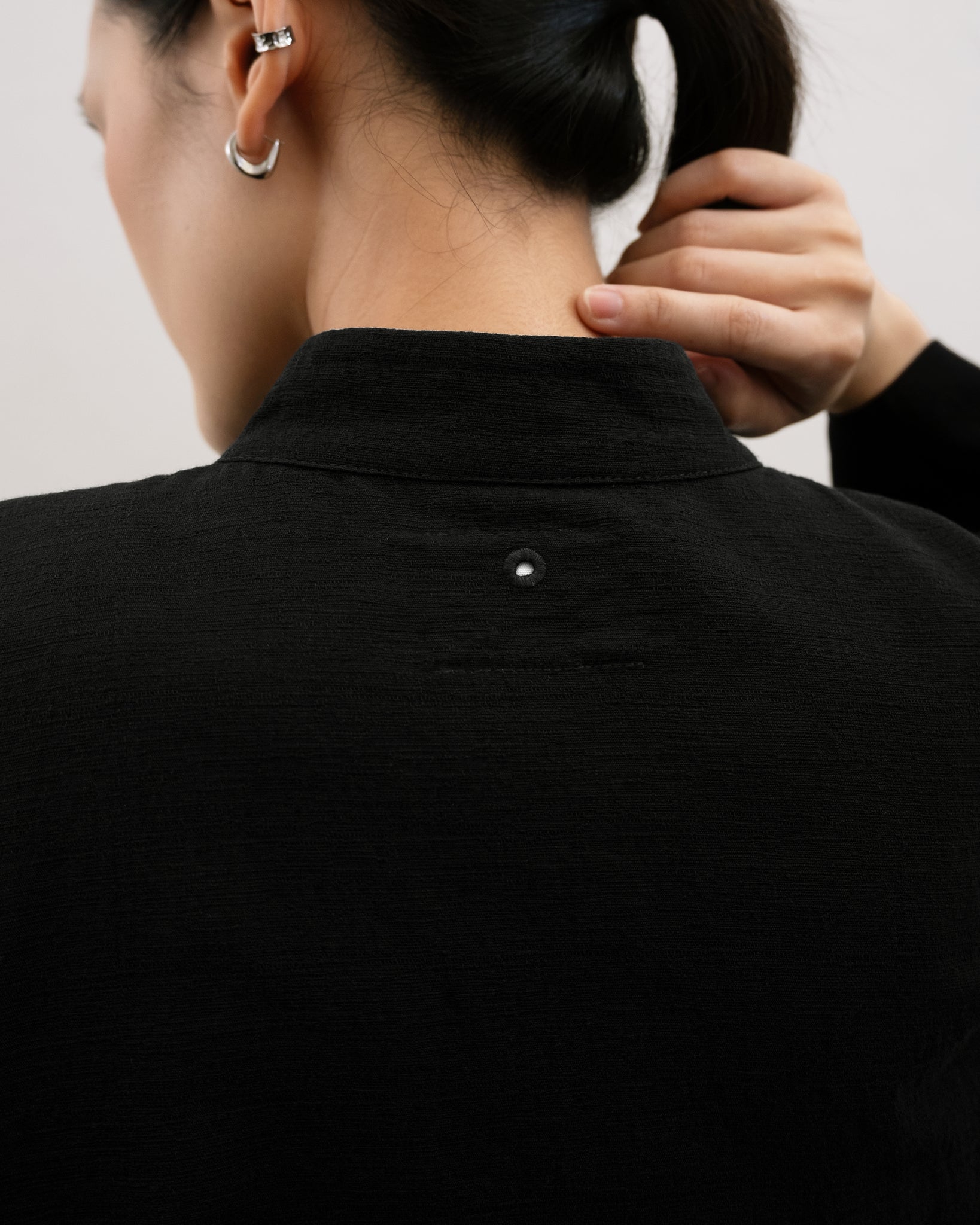 Women: Tàiyáng Boxy Top (Black)
