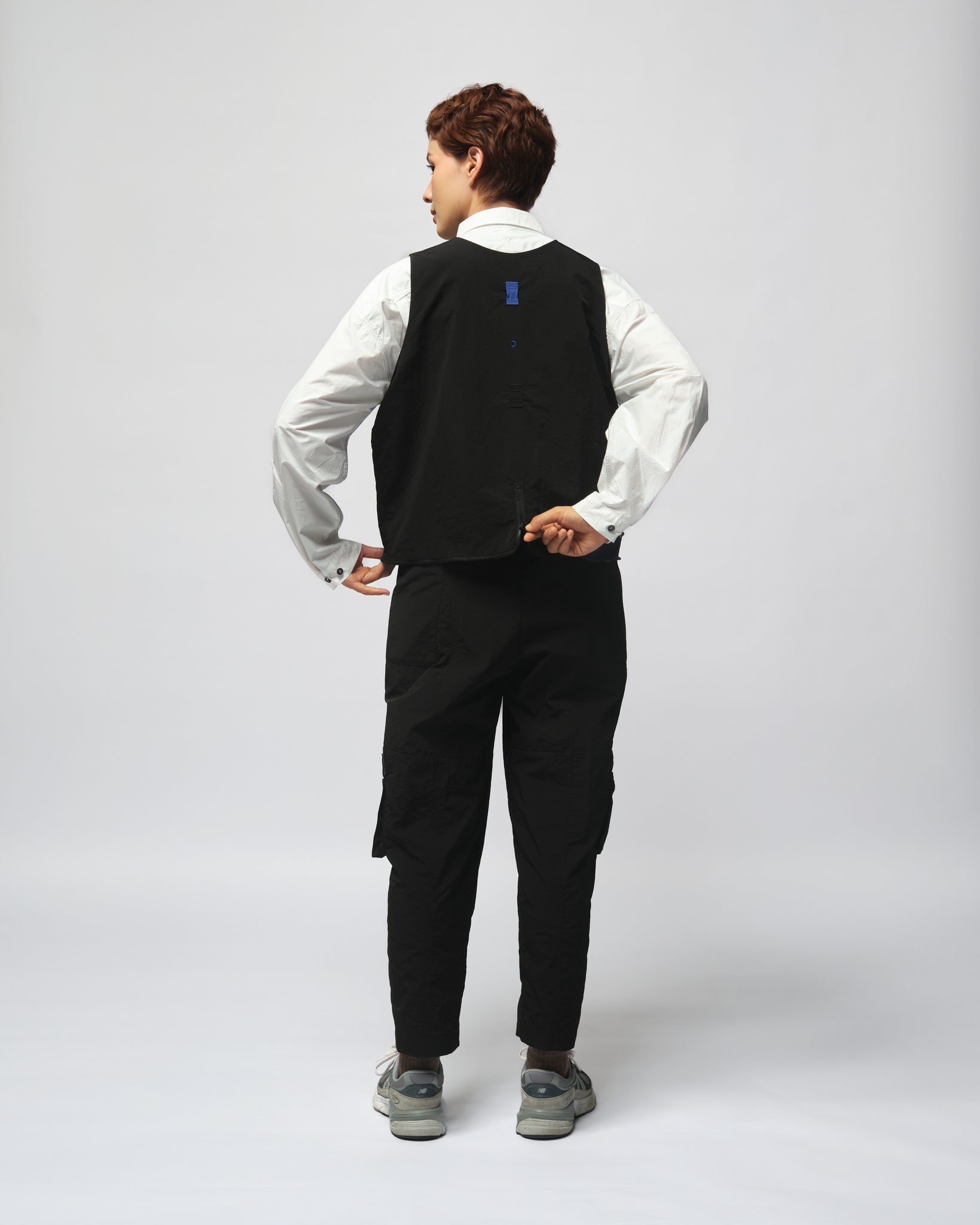 Unisex: Utility Vest Tote (Black)