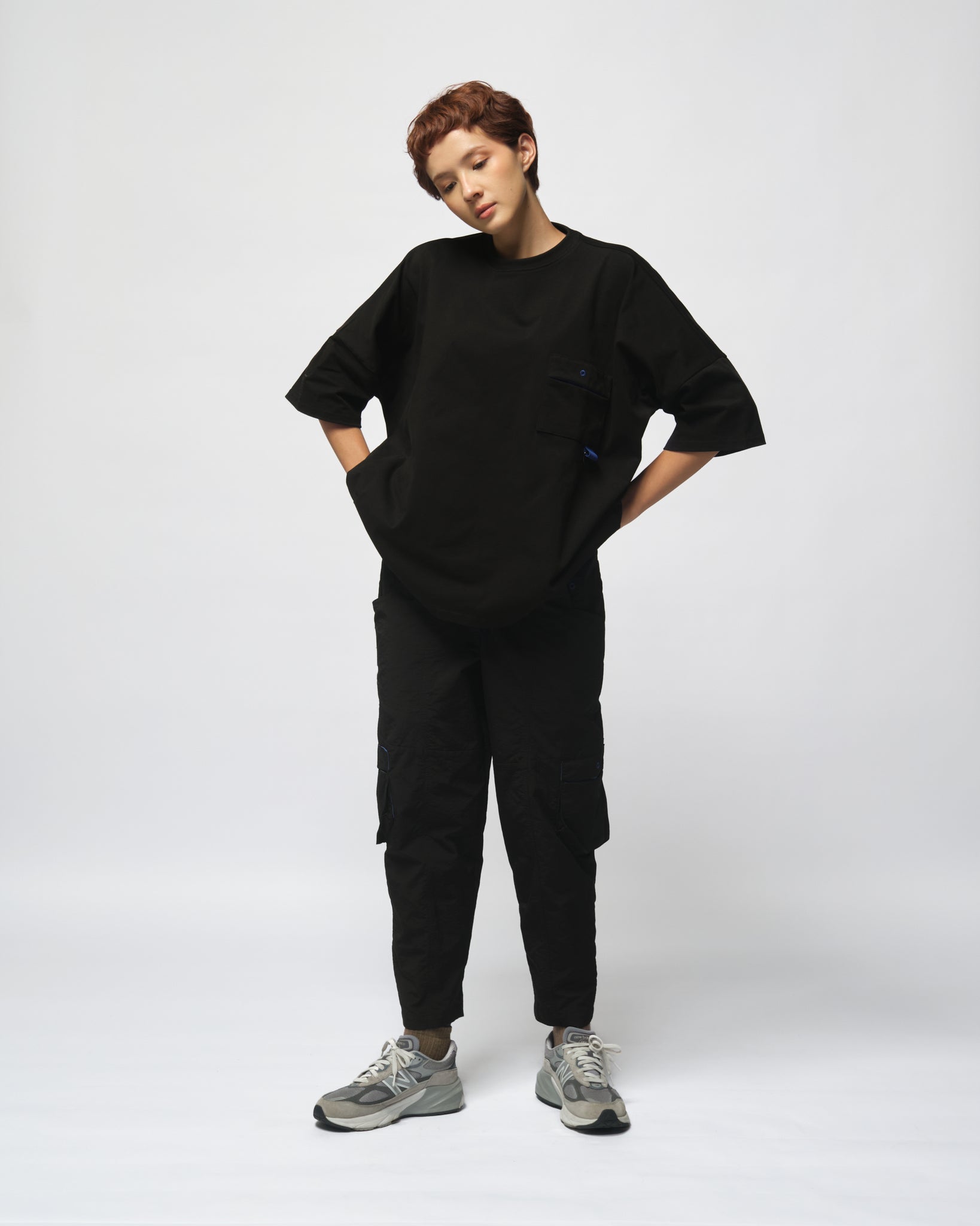Unisex: The Boxy Tee (Black)