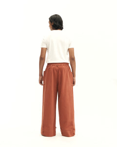 Men: Galah Wide Pants (Brick)