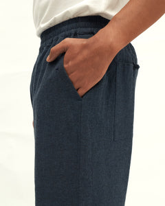 Men: Purnama Straight Pants (Dark Blue)